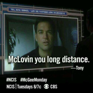 McLovin you long distance.
