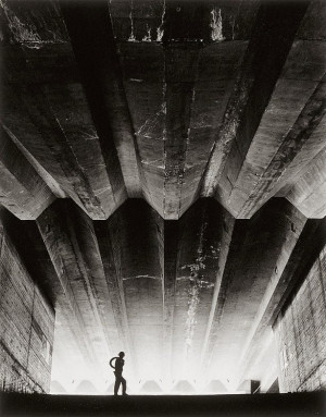 An image of Concrete support beams (Sydney Opera House) by Max Dupain