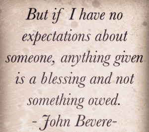 Quote from John Bevere Somerhing to remind myself of when i put
