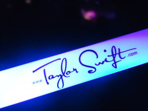 Glow stick at Taylor Swift Concert