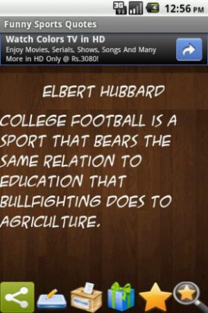 Aumentar - Captura de pantalla de Funny Sports Quotes para Android