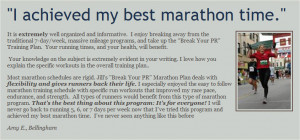 Are you a competitive runner? Would you like to improve marathon time ...