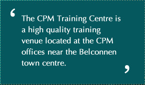 Home » CPM Training Centre » Specifications