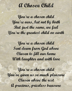 Love My Mommy Poems Adoption poem for adopted