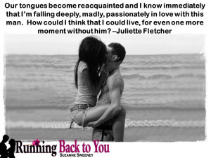 Blog Tour: Running Back to You [Running 01] by Suzanne Sweeney!