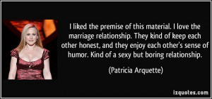 liked the premise of this material. I love the marriage relationship ...