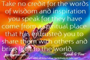 Re: The Official Spiritual Wisdom/Ramblings/Quotes Thread