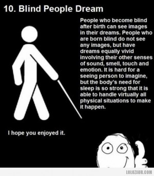 Blind People Dream