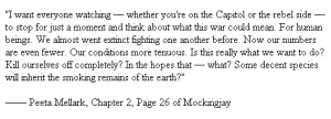 Peeta Mellark Mockingjay Quotes