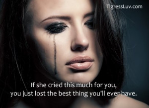 crying breakup tears
