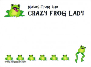 Crazy Frog Notes