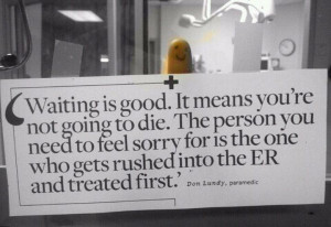 This should be posted in every Medical facility.