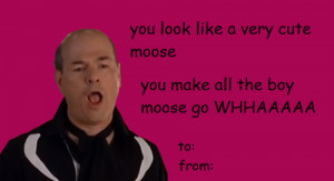 ... valentines day i'm sorry moose valentines card princess diaries Paolo
