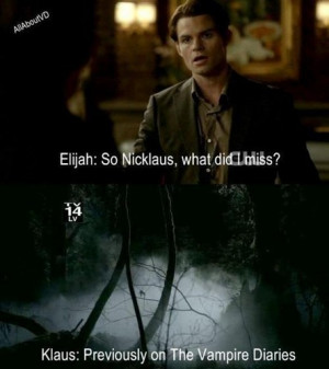 Klaus & Elijah funny :D - the-vampire-diaries-tv-show Fan Art