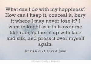 Anaïs Nin - Henry & June