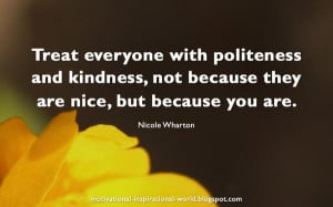 polite quotes and sayings