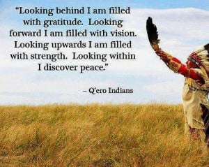 Native Americans' wisdom ~