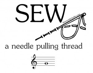 Sew a needle pulling thread. LIKE us on FaceBook: https://www.facebook ...