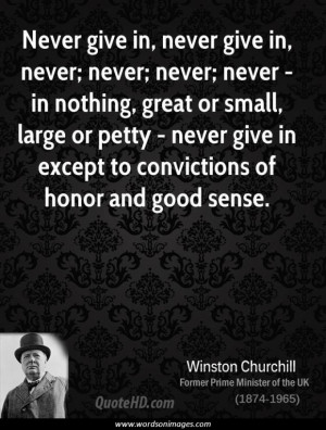 Winston churchill quotes