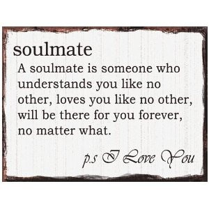 Soulmate Quotes For Him SOULMATE Romantic Vintage
