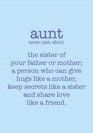Cute Aunt And Niece Quotes