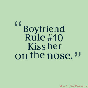 good boyfriend quotes