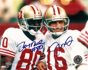 Related Pictures joe montana and jerry rice hug after a td catch ...
