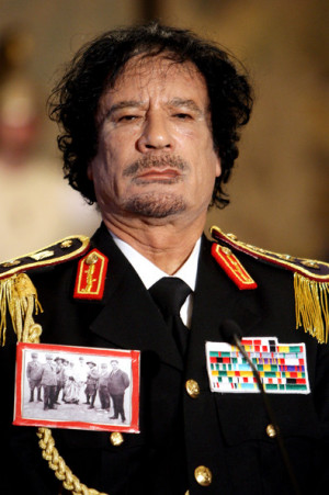 Muammar Gaddafi Meets With PM Berlusconi & Italian President (Muammar ...