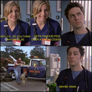 Jd Scrubs Quotes Elliot and jd in scrubs #funny
