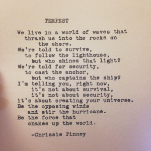 Chrissie Pinney Typewriter Quotes Tumblr