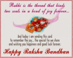 Happy Raksha Bandhan 2014 Quotes in Gujarati