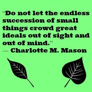 Charlotte Mason Education Quotes