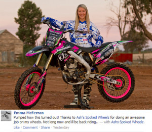 Motocross Girl Riders Female freestyle motocross