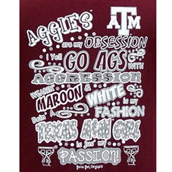 Aggie Sayings http://www.uniquecollegetshirts.com/Texas_AM_Aggies ...