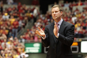 Jan 7, 2014; Ames, IA, USA; Iowa State Cyclones head coach Fred ...