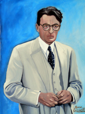 Atticus Finch To Kill A Mockingbird Cartoon 