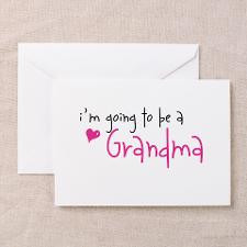 going to be a Grandma Greeting Cards (Package for