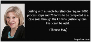 Dealing with a simple burglary can require 1,000 process steps and 70 ...