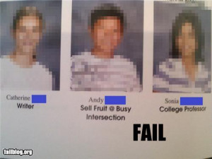 fail photos future dreams fail Funny Pictures: Funny Yearbook Quotes ...