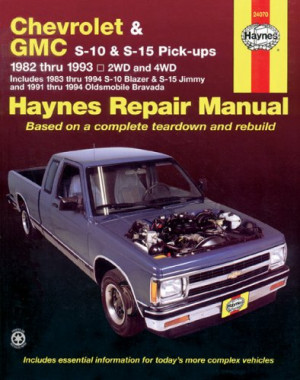 ... 15 Jimmy and 1991 Thru 1994 Oldsmobile Bravada (Haynes Repair Manual
