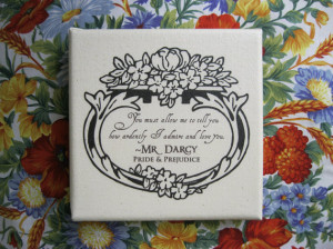 How Ardently I Admire And Love You Quote Mr Darcy Pride And Prejudice ...