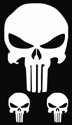 American Flag Punisher Skull