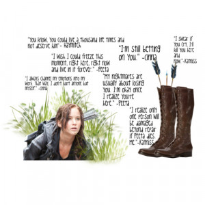 My favorite quotes from Catching Fire - Polyvore