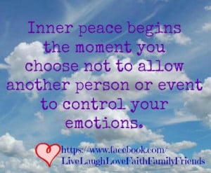 Inner peace...