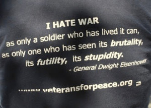 HATE WAR as only a soldier who has lived it can, as only one