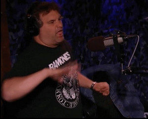 Artie Lange skipped the hot water and jumped right onto the stove with ...