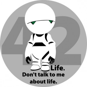 Online last seen 46 minutes ago Marvin Paranoid-Android