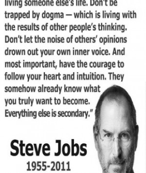 Steve Jobs Quote iPhone Wallpaper Download