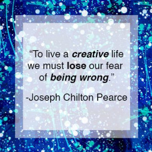 Joseph Chilton Pearce quote about creativity