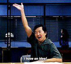 ... Ken Jeong murder idea community annie edison alison brie senor chang